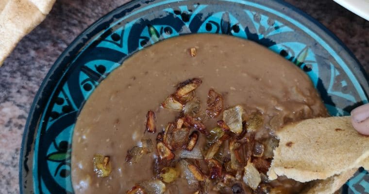 Purée de lentilles (Moujaddara)