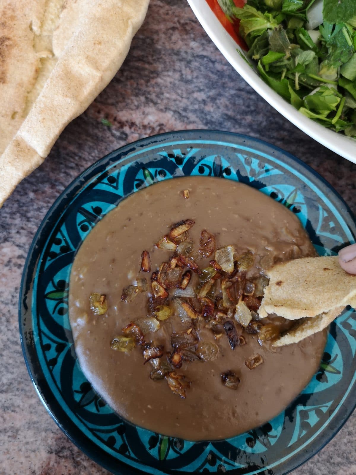 purée lentilles riz