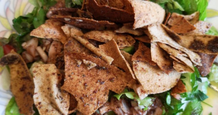 Fattouche – salade libanaise au sumac