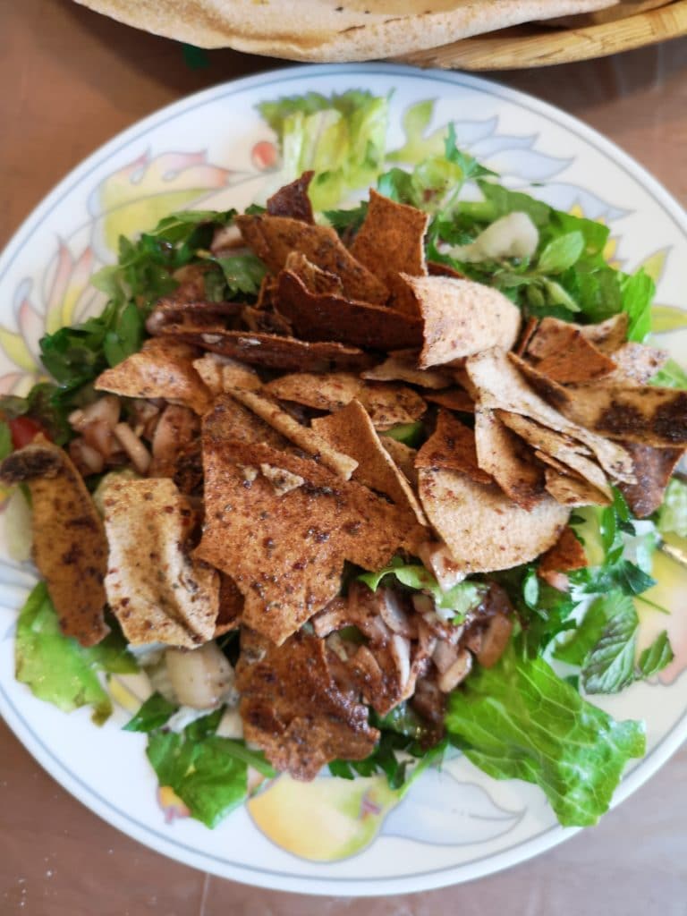 Salade libanaise au sumac Fattouche 100 authentique