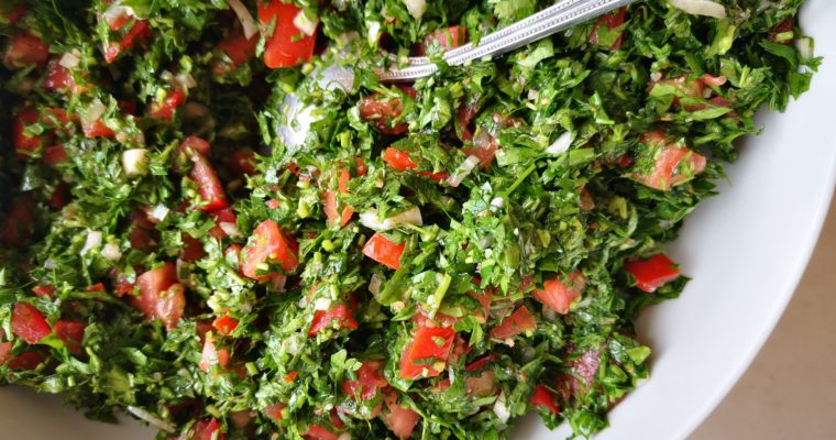 Taboulé libanais – La vraie recette