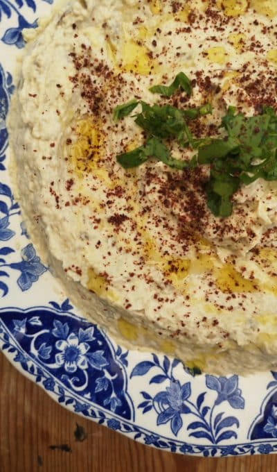 Caviar d’aubergine libanais – Purée d’aubergine au tahin